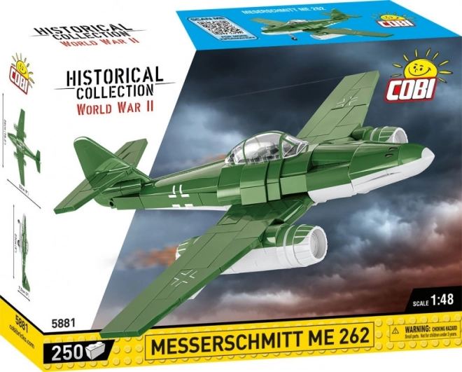 Konstrukcijski set zrakoplova Messerschmitt Me 262 – mlazni lovac iz 2. svjetskog rata