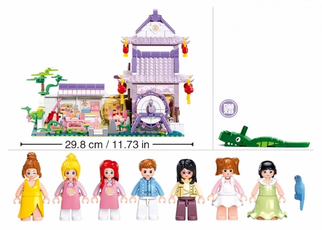 Sluban Girls Dream M38-B1078 Čajoteka s ukrasnim vrtom