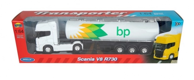 Welly kamion 1/64 Scania V8 R730 Nafta