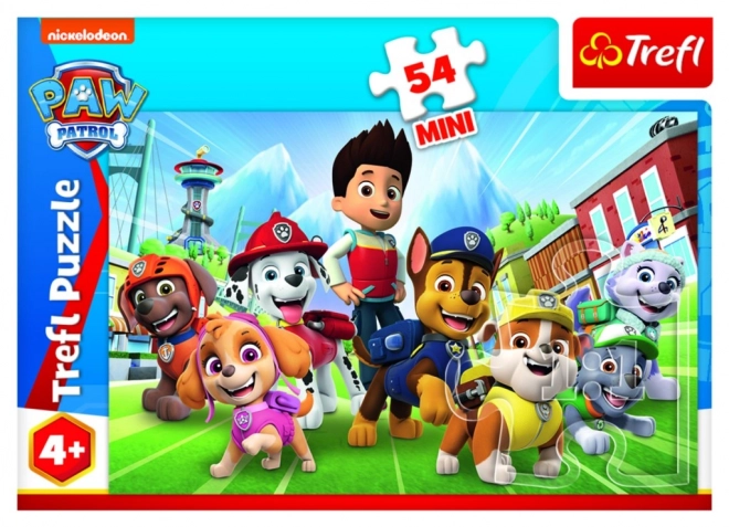 Minipuzzle Psići u ophodnji 54 dijela