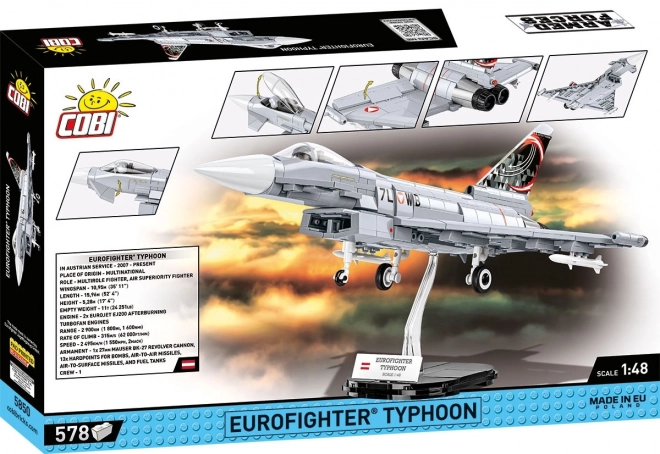 COBI 5850 Oružane snage Eurofighter Typhoon Austrija, 1:48, 578 k