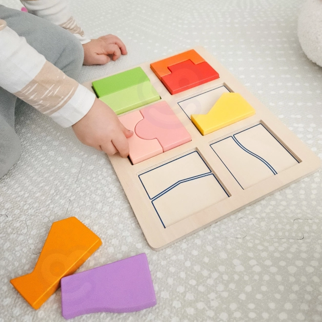 Edukativni Montessori kutija za djecu u dobi od 31-36 mjeseci
