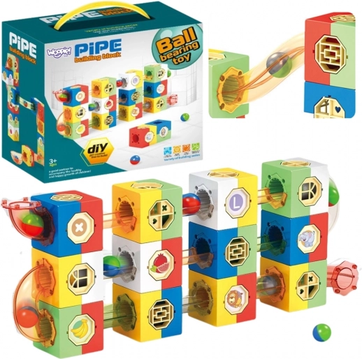 Woopie 3D građevni set – dječja staza za kuglice