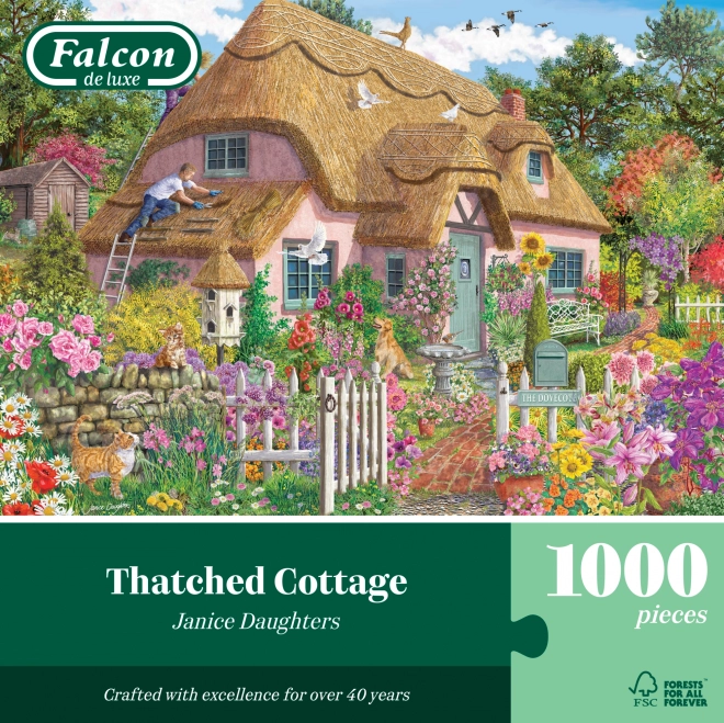 Puzzle Slamnata Koliba 1000 Dijelova