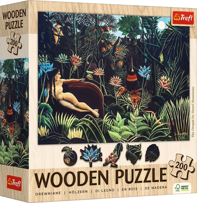 Drvene Puzzle Umjetnost: Henri Rousseau - San 200 Dijelova