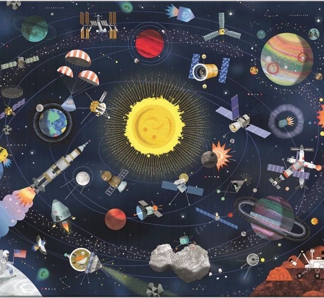 Puzzle DJECO Promatranje: Svemir 200 dijelova