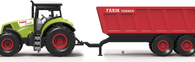 Traktor s prikolicom i efektima