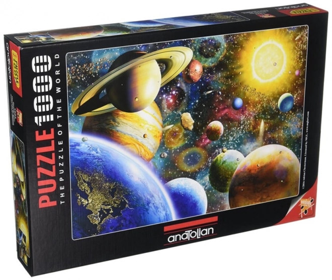 Puzzle s motivom planeta 1000 dijelova