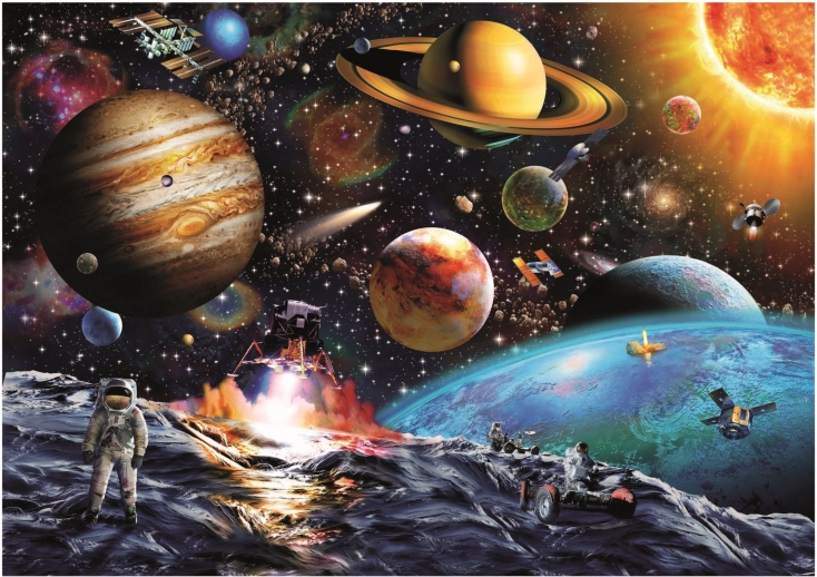Puzzle EDUCA Misija: Asteroid 1000 dijelova