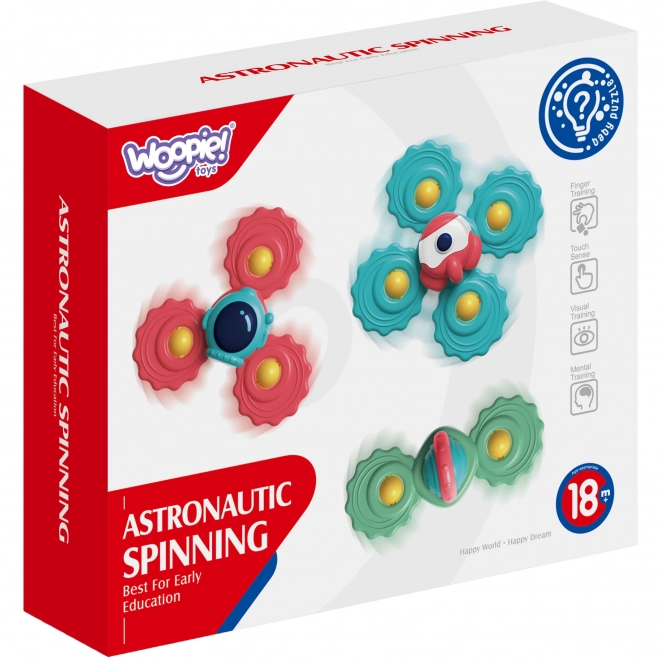 Woopie dječji spinners grickalica set od 3 kom