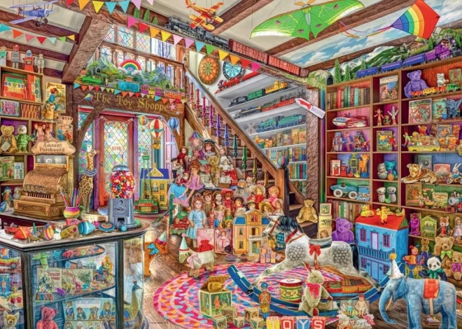 Ravensburger Puzzle Fantastična trgovina igračkama 1000 komada