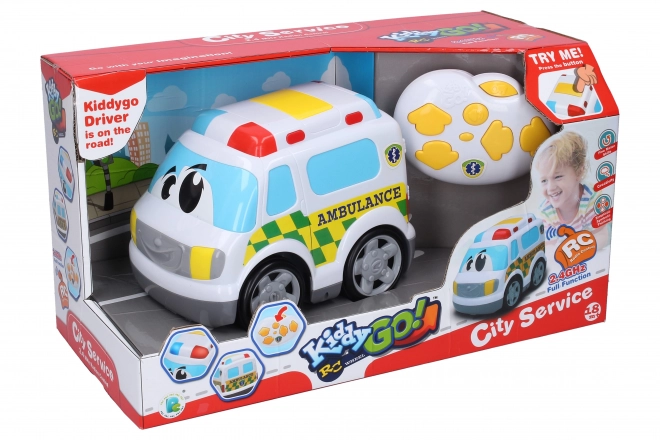Kiddy Hitna RC na daljinsko upravljanje s efektima 19 cm