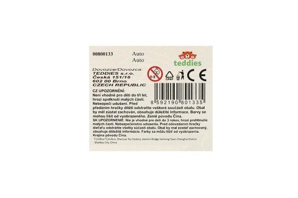 Auto sportski 6 kom metal/plastika 8 cm slobodni hod u kutiji 10,5x27,5x4 cm