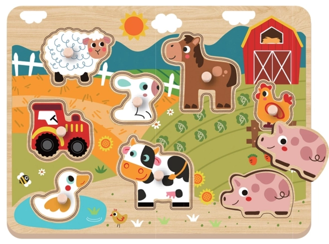 2Kids Igračke Puzzle Farma