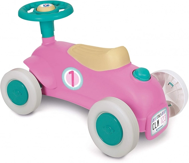 CLEMENTONI Odrážedlo BABY Moje prvo vozilo ružičasto (Igra za budućnost)