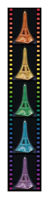 Puzzle 3D Eiffelov toranj Noću