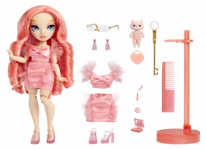 Rainbow High Novi Prijatelji Moda Lutka - Pinkly Paige Pink