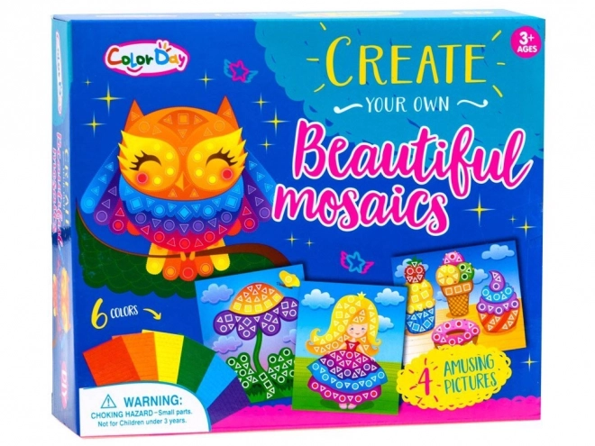 Kreativna pjenasta mozaika Sova – A