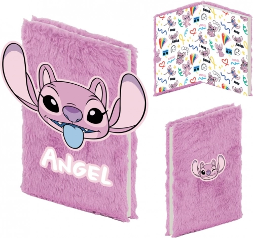 Plišani spiralni bilježnica Lilo & Stitch – Angel
