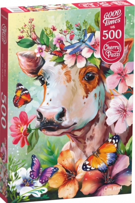 Puzzle CHERRY PAZZI Wow, krava! 500 komada