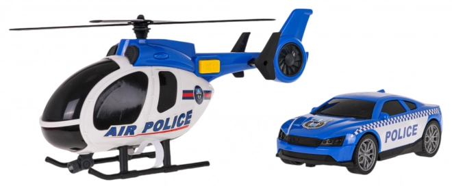 Set helikopter + policijski auto