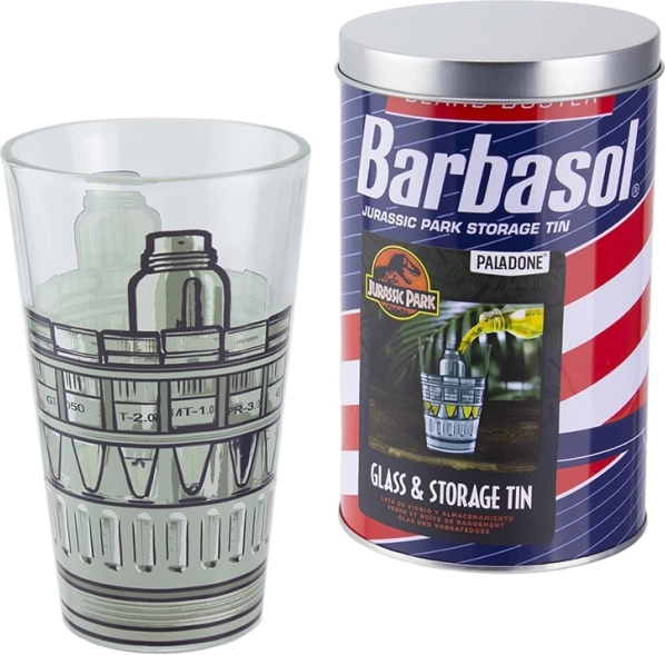 Čaša JURASSIC PARK 450 ml u poklon limenci BARBASOL