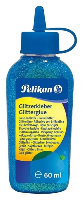 PELIKAN Ljepilo s glitterom 60ml tirkizno