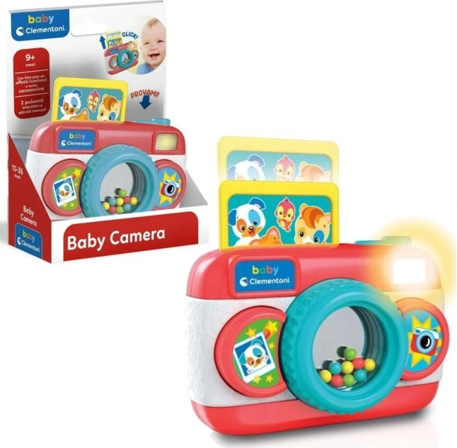 Šareni dječji fotoaparat Baby Clementoni