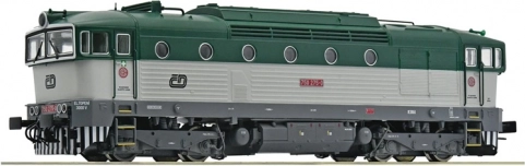 Roco dizel lokomotiva ČD 750 „Brejlovec“