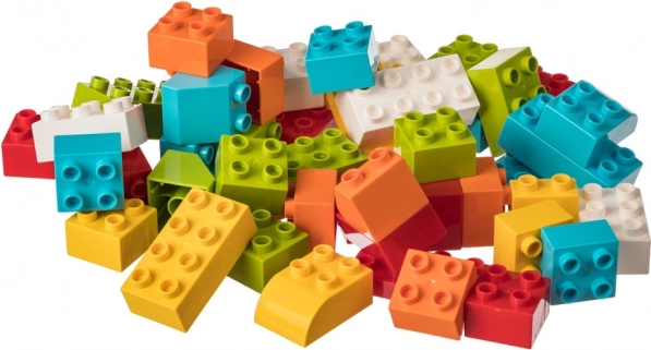 Set građevnih kockica za najmlađe 50 kom