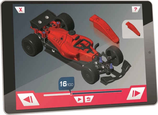 CLEMENTONI Science&Play Mehanička laboratorija Formula 1, 2u1