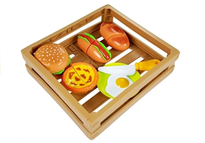 Set za rezanje burgera u kutiji