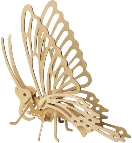Drvene 3D puzzle leptir