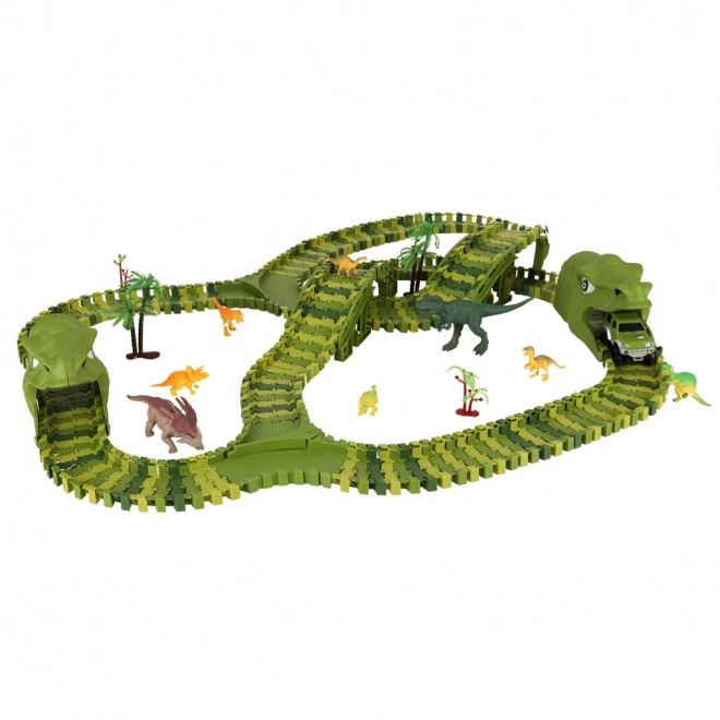 Dinosaurove trkačka sa autima 240 dijelova