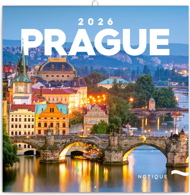 Kalendar za bilješke Prag 2026