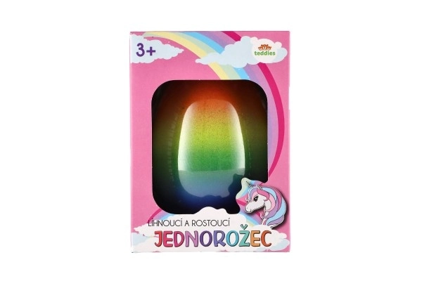 Jaje koje se izleže i raste jednorog plastika 7x10cm u kutiji 9,5x13cm