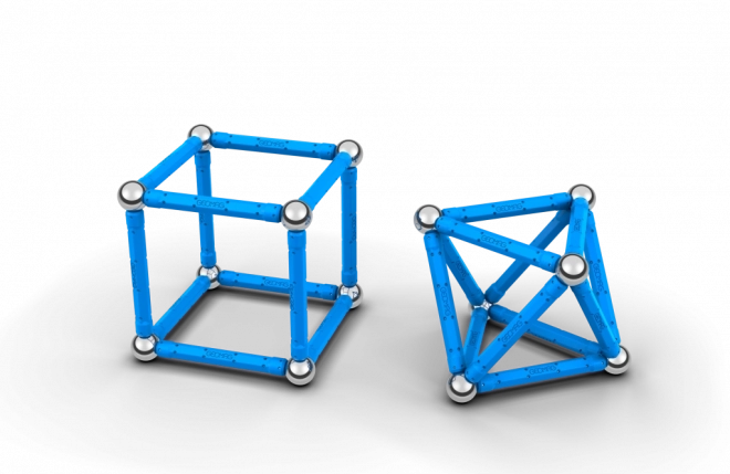 Magnetna građevinska igračka Geomag Geometry 48 komada