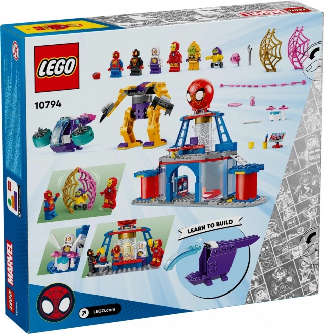 LEGO Marvel 10794 Tim Spideya u bazi paukova