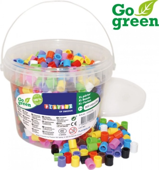 PLAYBOX Peglice Go Green u XL kanti s 900 komada