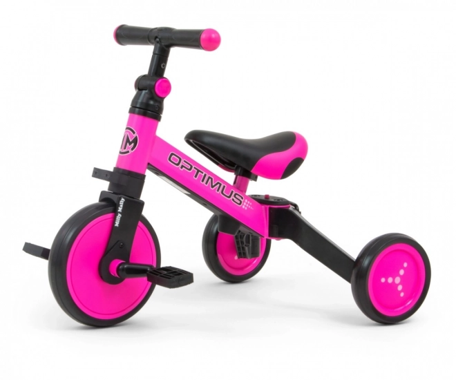 Bicikl 3 u 1 Optimus Pink