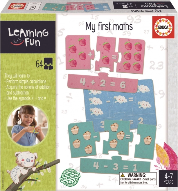 Edukativne puzzle i igra: moja prva matematika – EDUCA Learning is Fun