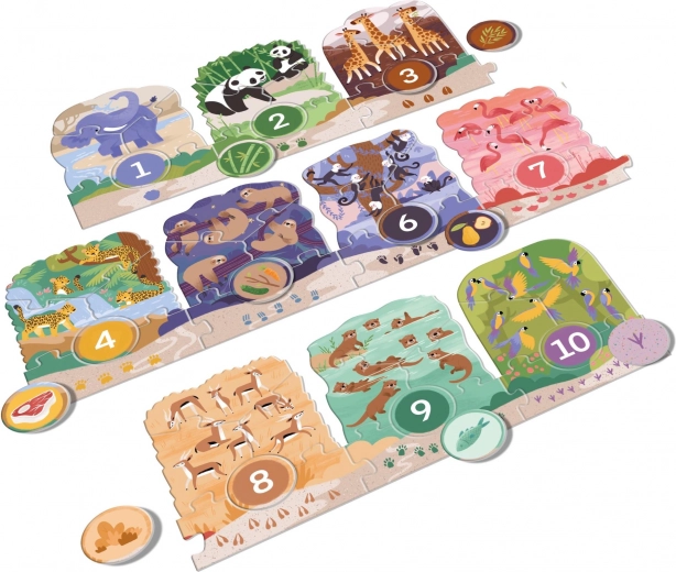 Brojanje od 1 do 10 sa životinjama