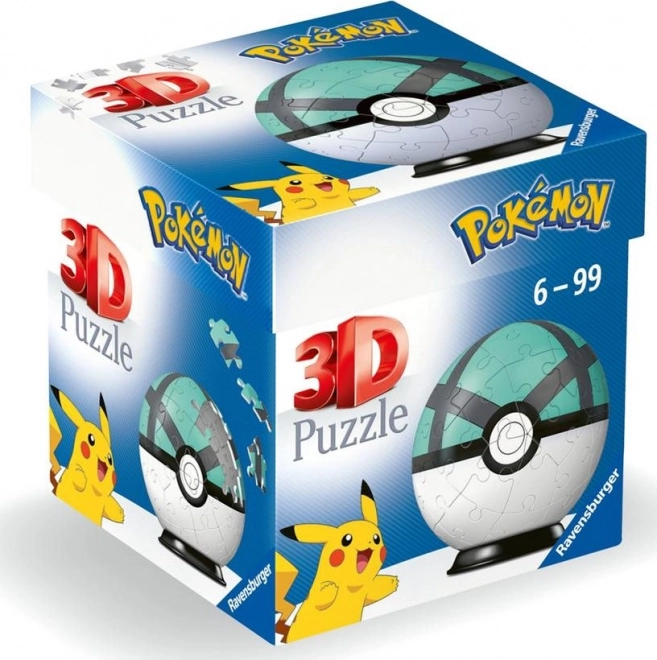 RAVENSBURGER 3D Puzzleball Poke9mon: Net Ball 54 dijelova