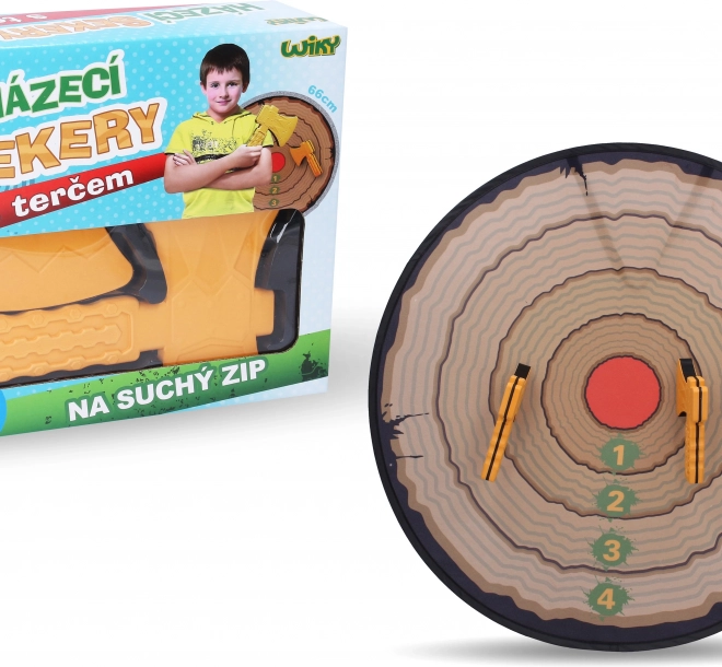 Bacanje sjekirom na metu 66 cm