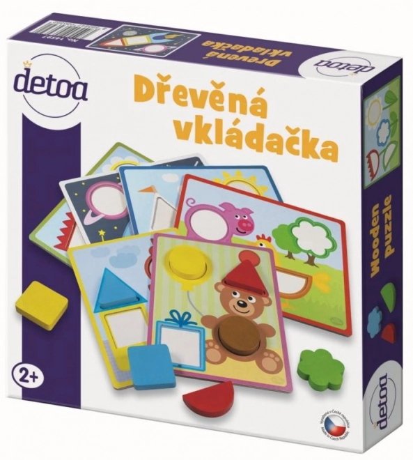 Drvena slagalica Detoa