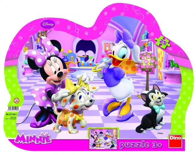 Slagalica Minnie i ljubimci 25 dijelova