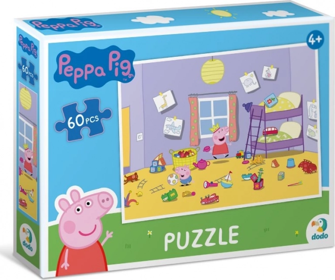 Slagalica Peppa Pig – igrice u sobici, 60 dijelova
