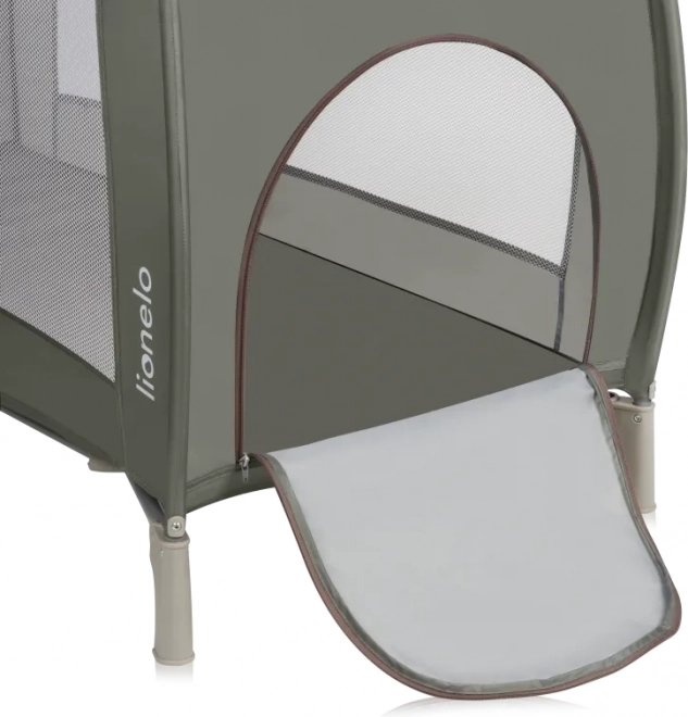 Putni krevetić Lionelo Sven Plus Beige Olive