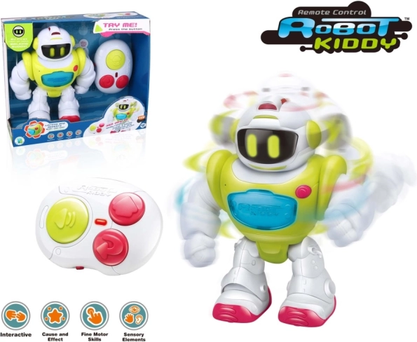 Interaktivni robot na daljinsko upravljanje Kiddy s infracrvenim upravljačem