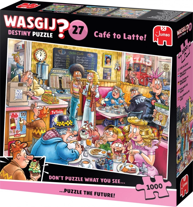 Puzzle Wasgij Destiny 27: Latte Kavana 1000 komada